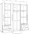 armadio-moderno-per-camera-da-letto-4-ante-battenti-4-cassetti-in-legno-bianco-T2245,268S