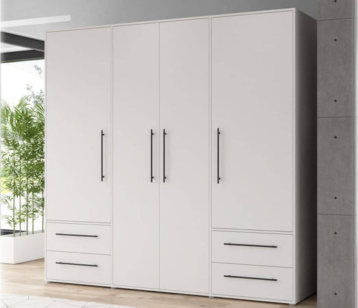armadio-moderno-per-camera-da-letto-4-ante-battenti-4-cassetti-in-legno-bianco-TKN2245,268,0S87