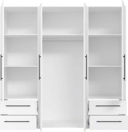 armadio-moderno-per-camera-da-letto-4-ante-battenti-4-cassetti-in-legno-bianco-TKN2245,268,0S87