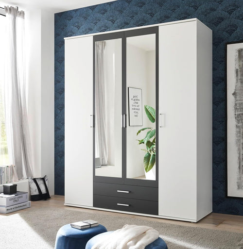 armadio-moderno-per-camera-da-letto-4-ante-battenti-in-legno-bianco-e-grigio-scuro-Y7B2651,2416G4