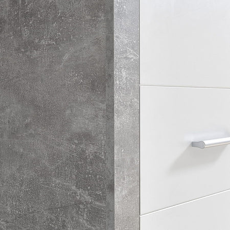 armadio-moderno-per-camera-da-letto-in-legno-ante-cassetti-bianco-grigio-cemento-specchio-4R42651,221,05TG