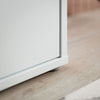 Armadio multiuso Medea 6 ante colore grigio chiaro 109.2x34.9xH191.9 cm.