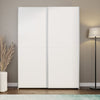 Armadio Nico 2 ante scorrevoli colore bianco 150.1x39.1xH210 cm.