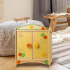 Armadio Per Bambole - Fiore in Legno Gioco per Bambine Dida