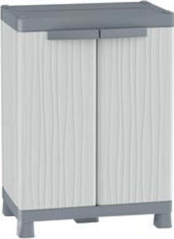 Armadio-plastica-Terry-1002569-WAVE-Base-700-Grigio-chiaro-e-scuro