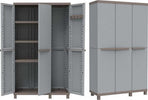 Armadio-plastica-Terry-1002812-C-RATTAN-102A-Grigio-e-Tortora