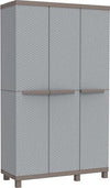 Armadio-plastica-Terry-1002812-C-RATTAN-102A-Grigio-e-Tortora