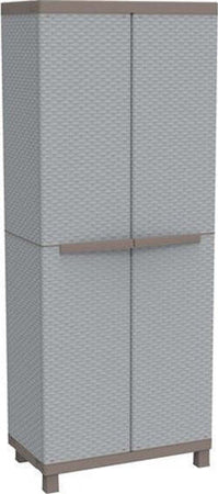 Armadio-plastica-Terry-1002814-C-RATTAN-2680-Grigio-e-Tortora