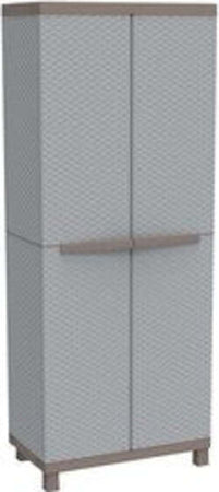Armadio-plastica-Terry-1002814-C-RATTAN-2680-Grigio-e-Tortora