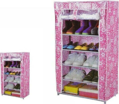 Armadio Scarpiera Tessuto Portascarpe Stivali Acciaio Smontabile 6 Ripiani 69074 Casa, arredamento e bricolage > Soluzioni salvaspazio > Armadi e Scarpiere portatili Trade Shop italia - Napoli, Commerciovirtuoso.it