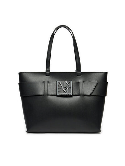 ARMANI EXCHANGE shopping bag total black art.949127