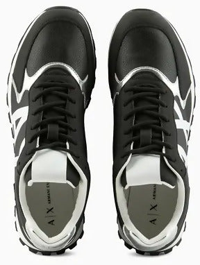 Armani exchange donna sneakers in ecopelle nuova collezione