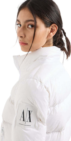 ARMANI-EXCHANGE-Giacconi-Bianco-da-donna