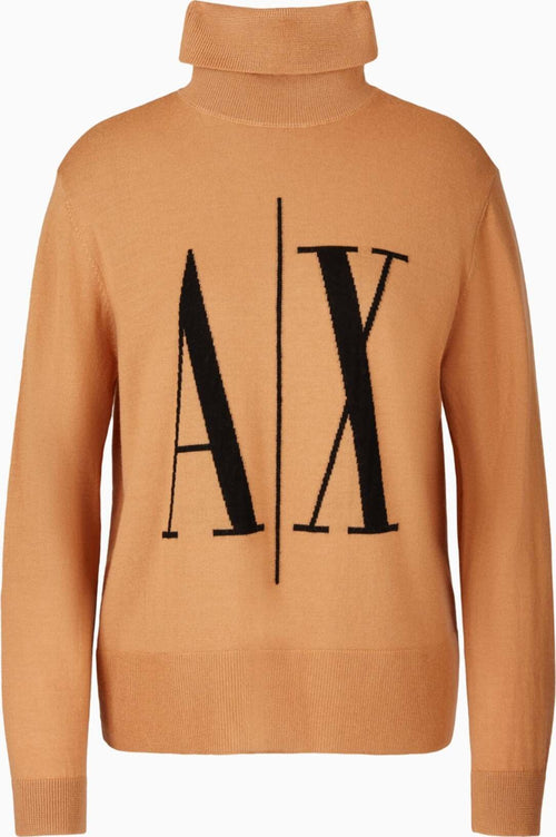 ARMANI-EXCHANGE-Maglie-Beige-da-donna