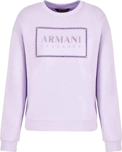 ARMANI-EXCHANGE-Maglie-Lilla-da-donna