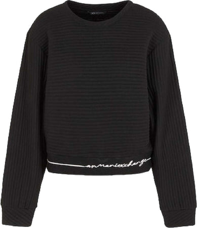 ARMANI-EXCHANGE-Maglie-Nero-da-donna