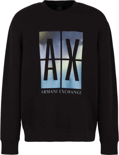 ARMANI-EXCHANGE-Maglie-Nero-da-uomo