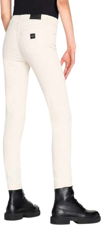 ARMANI-EXCHANGE-Pantaloni-Beige-da-donna