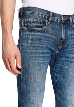 ARMANI-EXCHANGE-Pantaloni-Blu-da-uomo