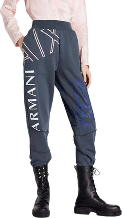 ARMANI-EXCHANGE-Pantaloni-Grigio-da-donna