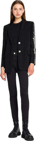 ARMANI-EXCHANGE-Pantaloni-Nero-da-donna