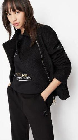 ARMANI-EXCHANGE-Pantaloni-Nero-da-donna