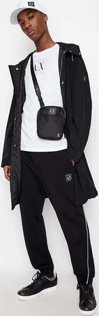 ARMANI-EXCHANGE-Pantaloni-Nero-da-uomo
