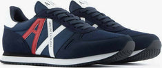 Armani Exchange Scarpe Uomo Blu In Pelle Sneakers Casual Suola In Gomma E Lacci Logo Laterale Moda/Uomo/Scarpe/Sneaker e scarpe sportive/Sneaker casual Euforia - Bronte, Commerciovirtuoso.it