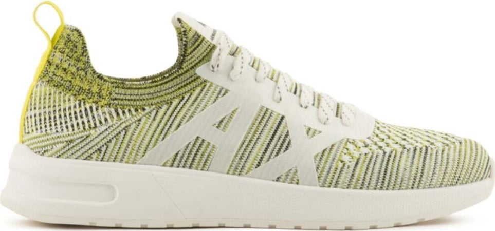 ARMANI-EXCHANGE-Sneakers-Verde-da-uomo