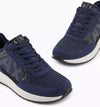 Armani exchange uomo sneakers multimateriale