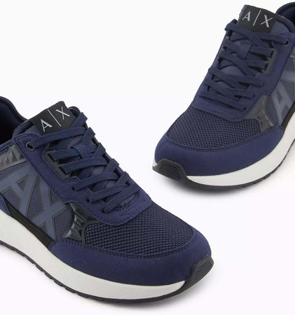 Armani exchange uomo sneakers multimateriale