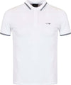 ARMANI jans Polo Uomo In Piquet Di Cotone Con Logo AJ a Contrasto Sul Petto Polo Armani Jeans Euforia - Bronte, Commerciovirtuoso.it