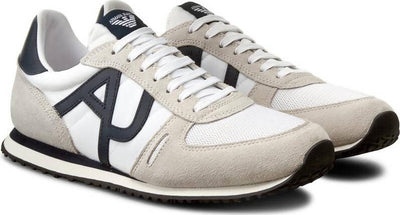 ARMANI JEANS Sneakers uomo Armani Pelle e Camoscio Scarpe Casual Sportive Lacci Suola in Gomma SNEAKERS ARMANI JEANS Euforia - Bronte, Commerciovirtuoso.it