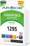 Armor - Cartuccia per Epson - C-M-Y-2K - T1291 x 2 T1292 T1293 T1294 - Conf. 5 cartucce Elettronica/Informatica/Stampanti e accessori/Accessori per stampanti a inchiostro e laser/Cartucce d'inchiostro Eurocartuccia - Pavullo, Commerciovirtuoso.it