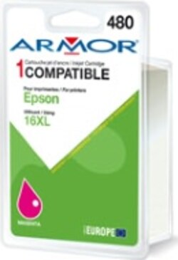 Armor - Cartuccia per Epson - Magenta - T163340 (XL) - 8 5 ml Elettronica/Informatica/Stampanti e accessori/Accessori per stampanti a inchiostro e laser/Cartucce d'inchiostro Eurocartuccia - Pavullo, Commerciovirtuoso.it