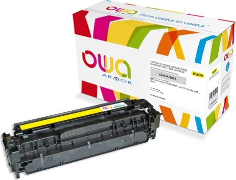 Armor - Toner per Hp - Giallo - CE413A - 2.600 pag Elettronica/Informatica/Stampanti e accessori/Accessori per stampanti a inchiostro e laser/Cartucce d'inchiostro Eurocartuccia - Pavullo, Commerciovirtuoso.it