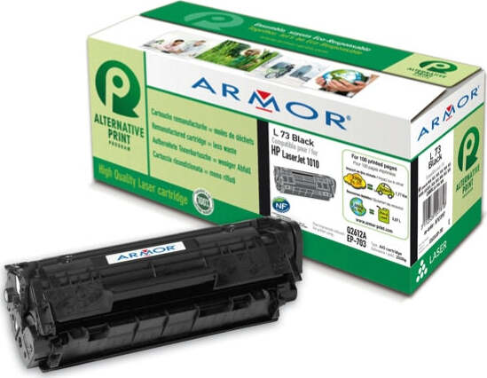 Armor - Toner per Hp - Nero - Q2612A - 2.000 pag Elettronica/Informatica/Stampanti e accessori/Accessori per stampanti a inchiostro e laser/Cartucce d'inchiostro Eurocartuccia - Pavullo, Commerciovirtuoso.it