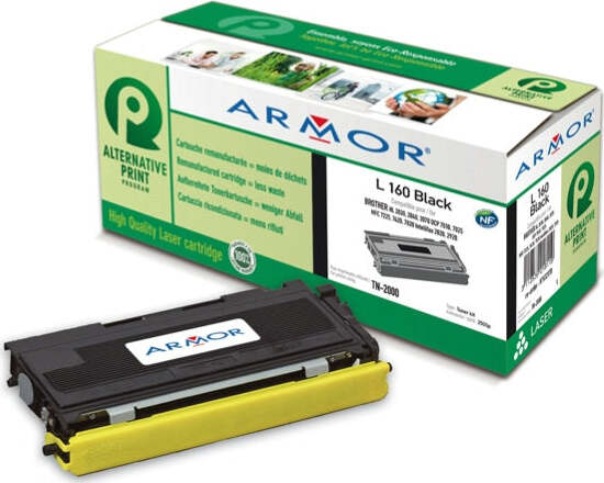 Armor - Toner per Hp - Nero - TN-2000 - 2.500 pag Elettronica/Informatica/Stampanti e accessori/Accessori per stampanti a inchiostro e laser/Cartucce d'inchiostro Eurocartuccia - Pavullo, Commerciovirtuoso.it