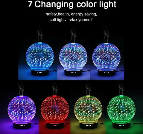 Aromaterapia 7 Led 3d Umidificatore Diffusore Aromi Casa Ufficio Hytc002 Casa, arredamento e bricolage > Accessori Casa > Diffusore Ambiente Trade Shop italia - Napoli, Commerciovirtuoso.it