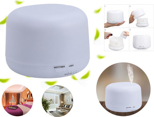 Aromaterapia 7 Led Umidificatore Ad Ultrasuoni Depuratore 300ml Diffusore Aromi  Trade Shop italia - Napoli, Commerciovirtuoso.it