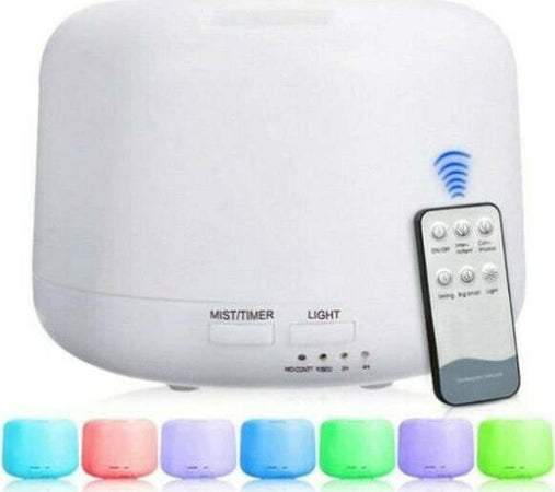 Aromaterapia 7 Led Umidificatore Ad Ultrasuoni Depuratore + Telecomando Fai da te/Prodotti per la costruzione/Riscaldamento e raffreddamento/Sistemi mobili di climatizzazione/Umidificatori Trade Shop italia - Napoli, Commerciovirtuoso.it