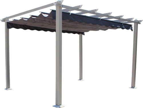 ARON---gazebo-da-giardino-3x4-in-alluminio-Tortora-Milani-Home