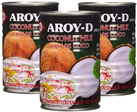 AROY-D COCONUT MILK FOR DESSERTS 400 ml MADE IN THAILAND