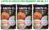 AROY-D COCONUT MILK FOR DESSERTS 400 ml MADE IN THAILAND