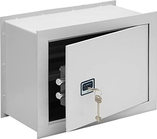 ARREGUI---CASSAFORTE-DA-INCASSO-A-MURO-CON-APERTURA-A-CHIAVE---COLORE-BIANCO