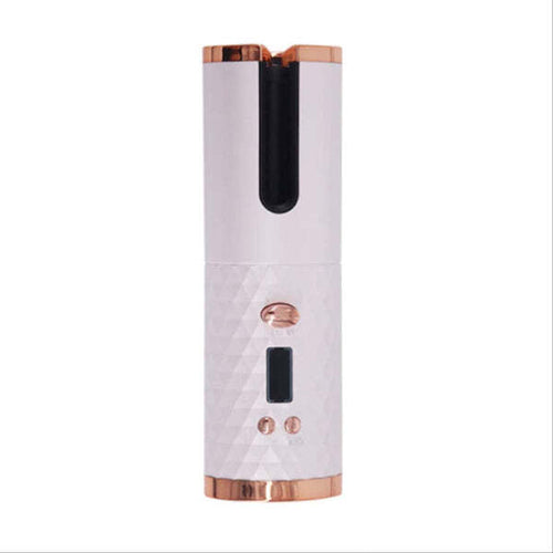 Arricciacapelli-Automatico-Wireless-Ricaricabile-Ferro-Usb-Ricci-Onde-Power-Bank