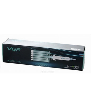 Arricciacapelli Professionale Elettrico A 5 Cilindri Da 16 Mm Styling Vgr V-597