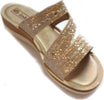 Art. Bv000025 Ciabbatta Donna Doppia Fascia Con Strass Moda/Donna/Scarpe/Sandali e ciabatte/Sandali sportivi L’Orchidea - Siderno, Commerciovirtuoso.it