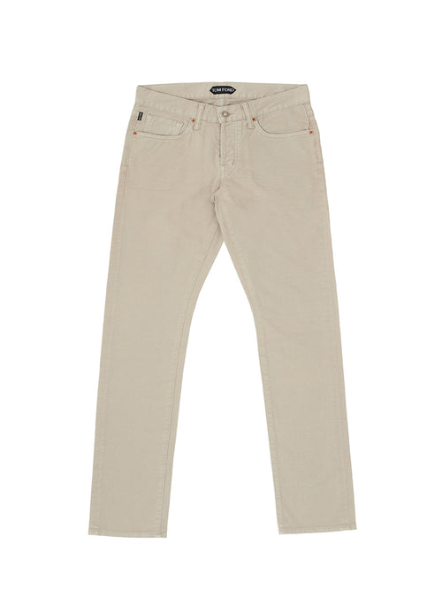 Tom Ford Pantalone Jeans Beige da uomo