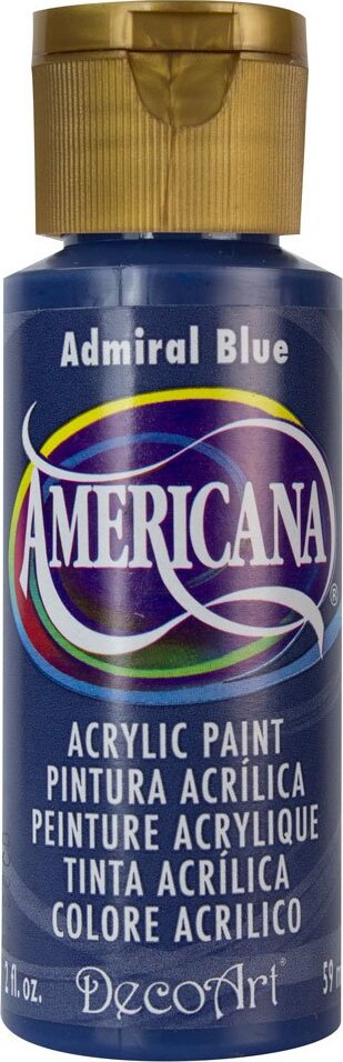 Artdeco-Vernice-acrilica-Decoart-Americana,-Multiuso,-Colore-Blu-Vittoriano-Admiral-Blue